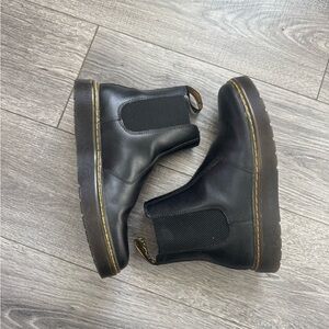 Doc Martens Black Leather Chelsea Boots